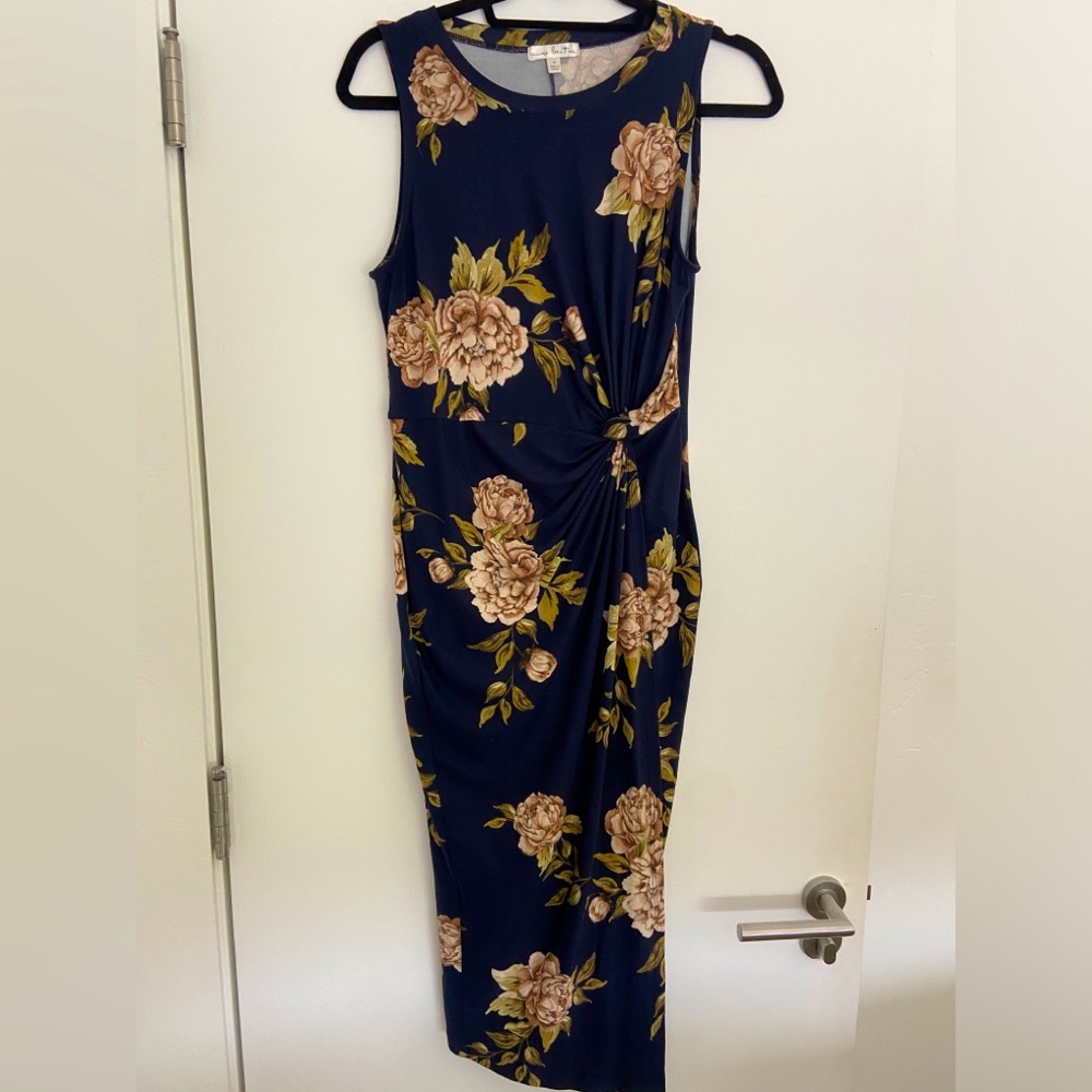 Soft flower dresss